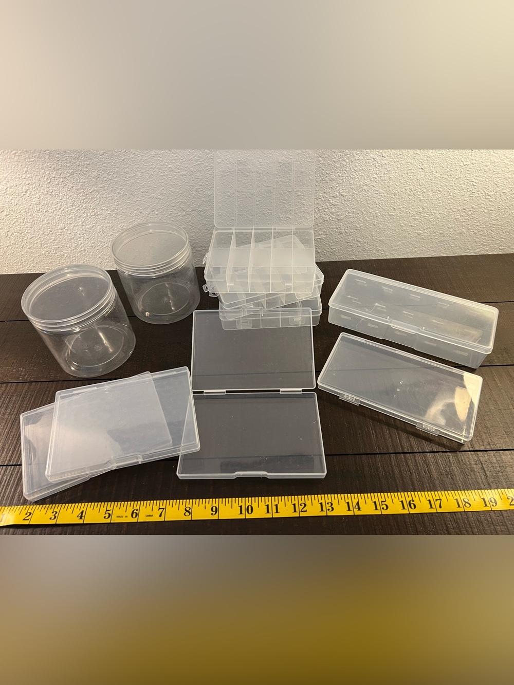 Craft Beads, 10 BEAD STORAGE CASES, Jewelry Supplies, loose bulk beads